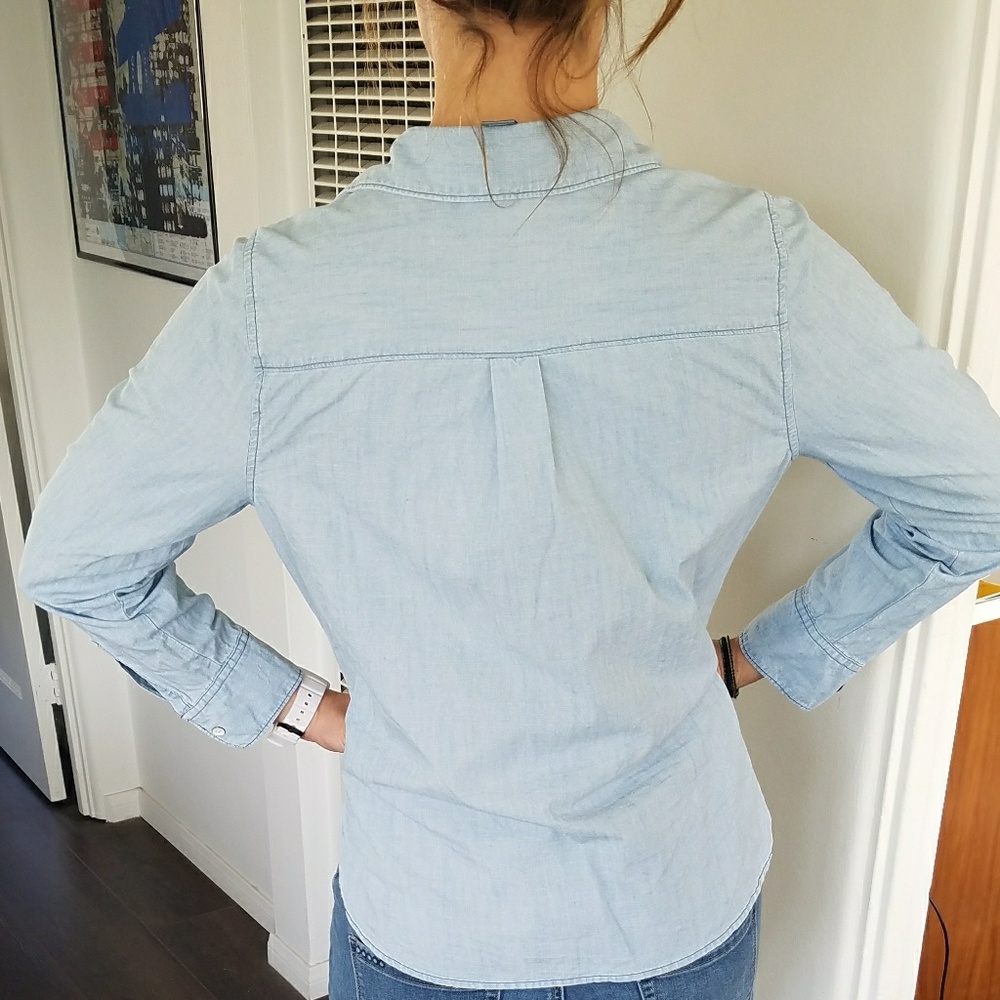 Denim button down. - Picture 2 of 3